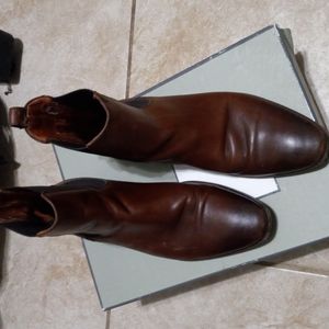Wolf and Shepherd size 9 1/2 leather boots
